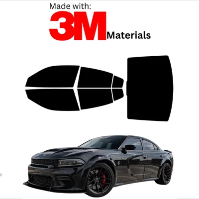 Tinte de ventana precortado para Dodge Charger sedán 15-23 cerámica estable hecho con 3M Foto 1 de 4