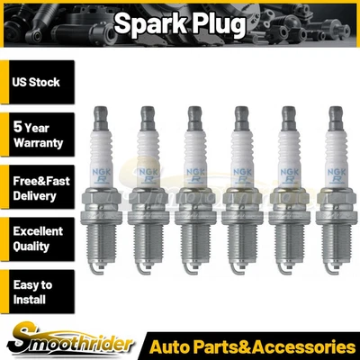 NGK 6pcs Spark Plug for Toyota 4Runner 1989 1990 1991 1992 1993 1994 1995 - Image 1 of 4