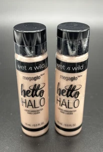 PACK de 2 iluminadores líquidos Wet n Wild MegaGlo Halo Halo, Halo Goodbye 0,5 fl oz - Imagen 1 de 4
