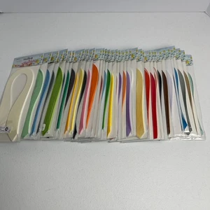 Lote de tiras de quilling masivas (36 paquetes nuevos) - Imagen 1 de 7