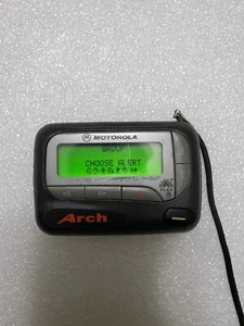 Motorola Arch Flex Buscador Inalámbrico Beeper y Clip de Cinturón De Colección - Imagen 1 de 5