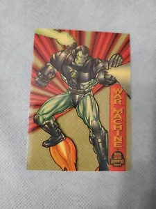 1994 Fleer Marvel Universe Series V Suspended Animation War Machine #9 - Picture 1 of 4