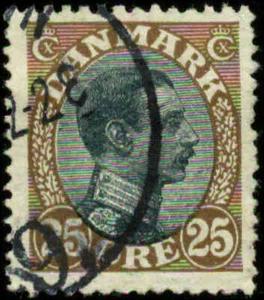 Denmark Scott #107 Used - Picture 1 of 1