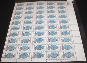 1966 - U.S. POSTAGE - SC# 1316 - SHEET OF 50 - WOMEN'S CLUBS - SEE DESCRIPTION - Picture 1 of 1