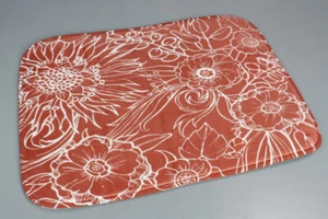 Federal florale Badematte Duschmatte Badezimmer Teppich orange 43 x 60 cm KR1-FD - Bild 1 von 5