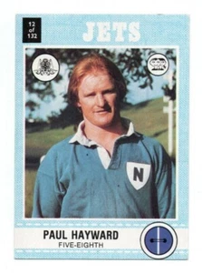 1977 Nrl Rugby League Scanlens (12) Paul HAYWARD Jets - Picture 1 of 2