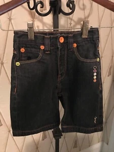 Children's COOGI denim shorts with heavy embroidery detail 3T - Picture 1 of 11