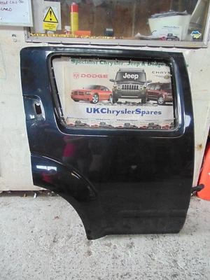 2007 NISSAN PATHFINDER BLACK OS DRIVERSIDE REAR DOOR 2004-2009 — 第 1/3 张图片