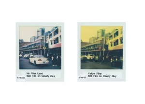 "Yellow" Color ND Filter for Polaroid 600 and SX-70 Cameras| Duochrome Style - Picture 1 of 4