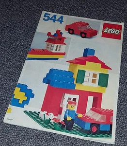 Lego 544 Universal Building Set - NUR HANDBUCH - 1981 - schöne Form - KOSTENLOSER VERSAND - Bild 1 von 4