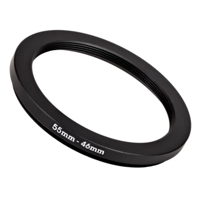 55mm to 46mm Stepping Step Down Filter Ring Adapter 55mm-46mm  - Image 1 of 2