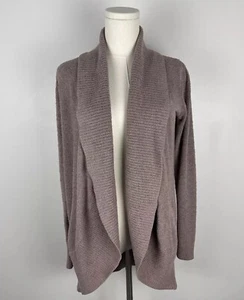 Barefoot Dreams 452 Cozy Chic Lite Circle Cardi  XS/S Cardigan Light Brown - Picture 1 of 11