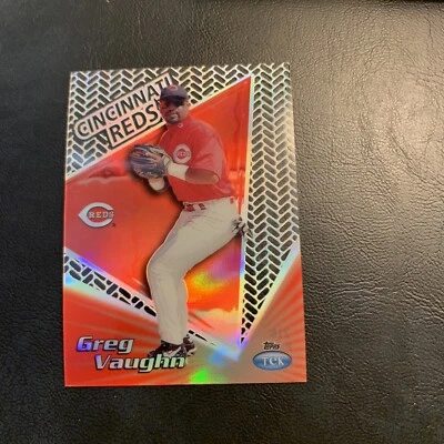 C32c 1999 Topps Tek #21b Greg Vaughn Cincinnati Reds￼￼￼,￼pattern￼ 08 - Image 1 of 2