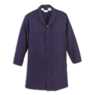 Workrite Nomex Flame Resistant Lab Coat Blue Lightweight FR Clothes Uniform - Image 1 of 4