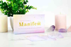 Juego de 100 cartas Dream Big & Manifest mazo atención plena NUEVO - Imagen 1 de 2