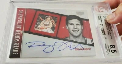 2015-16 PANINI GALA SILVER SCREEN AUTO- DOUG MCDERMOTT- BGS 8.5/10../60- BULLS - Image 1 of 4