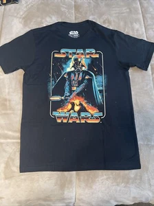 Star Wars Darth Vader Black Short Sleeve T-Shirt - Size XXL (18) - Picture 1 of 3