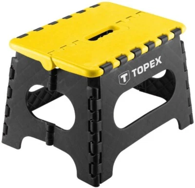 Klapphocker Baustelle Sitzhocker Faltbarer Tritthocker Fußbank Hocker bis 150 kg - Bild 1 von 3