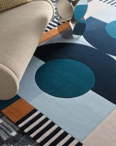 Hand tufted New contemporary designer hand tufted area rugs - Picture 1 of 4