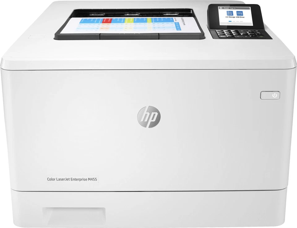 HP LaserJet Enterprise M455dn Farblaserdrucker - Weiß