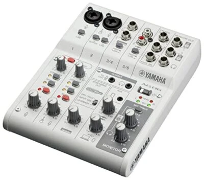 Yamaha AG06 6-Channel Digital Mixer White - Image 1 of 4