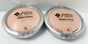 New (2) JORDANA Perfect Pressed Powder 02 NATURAL *Made in USA **PLS READ  - Picture 1 of 9