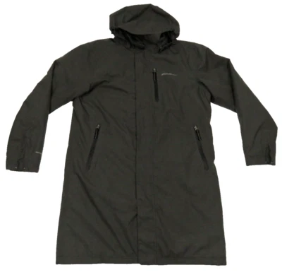 Chaqueta Parka Eddie Bauer Impermeable Borde Climático Forrada con Capucha Cremallera Completa NUEVA SIN ETIQUETAS Foto 1 de 4