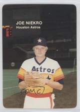 1985 Mother's Cookies Houston Astros Stadium Giveaway Joe Niekro #6