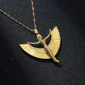 1pc Goddess Isis Pendant Necklaces Egyptian Deity Charm Necklace Women Fashion J - Picture 1 of 12