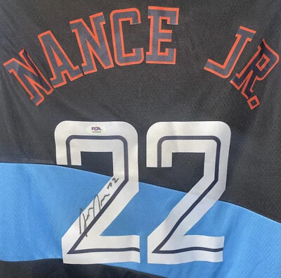 Camiseta Nike Cleveland Cavaliers autografada assinada por Larry Nance Jr certificado PSA/DNA - Imagem 1 de 4