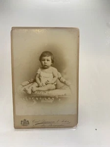 SMALL CHILD PHOTO CARL SIEMSEN & SOHN HOF PHOTOGRAPH HAMBURG - EIMSBUTTEL (25) - Picture 1 of 2