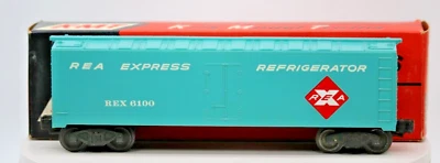 KMT O Gauge Kris Model Trains REA Express Reefer - Image 1 of 4