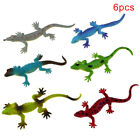 6*Simulation Amphibian Animals Model Toy Sets Lizard chameleon Educational T D❤6