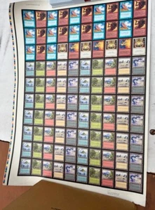 MTG 1996 Arena League Promo Foglio Non Tagliato - Shepard Poorman #13438 - Inglese - Foto 1 di 10