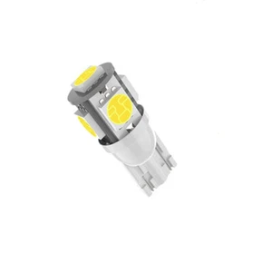 T10 194 168 Led Car Bulb 5 SMD 5050 Chipset  W5W 175 158 Map  LED Light 10Pcs - Foto 1 di 23