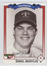 1993 Keebler Texas Rangers Darrel Akerfelds #45
