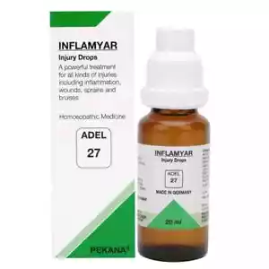 ADEL 27 gocce confezione da 20 ml INFLAMYAR Adel PEKANA Germania gocce omeopatiche OTC - Foto 1 di 3