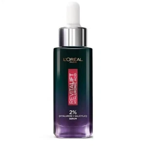 L'Oreal Paris Revitalift Hyaluronic Acid Oil Control Night Replumping Serum - Picture 1 of 6