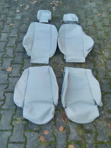 Fundas de asiento deportivo BMW e36 li+re delanteras (BMW Montana gris claro P8TH/P7TH) - Imagen 1 de 6