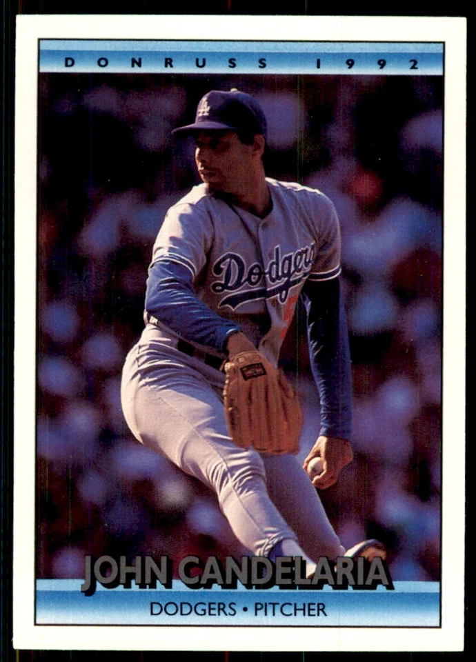 1992 Donruss John Candelaria Los Angeles Dodgers #125 - Image 1 of 2