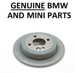 GENUINE MINI R50, R52, R53, Brake Disc 34211503070. Cooper, S, etc.  REAR.  11X - Picture 1 of 5
