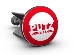 Handwaschbecken Stöpsel - Putz deine Zähne - Bild 1 von 1