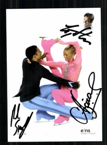 Aljona Savchenko und Robin Szolkowy Original Signiert Eiskunstlauf + A 254489 - Bild 1 von 2