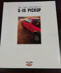 1997 Chevrolet S-10 Pickup LS Dealer Sales Brochure Catalog Excellent - Picture 1 of 3
