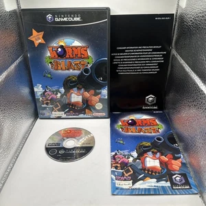 Worms Blast • Nintendo GameCube Game + Manual (2002) PAL • Complete • Ubisoft - Picture 1 of 6