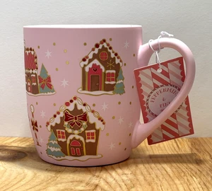 Pfefferminze & Kiefer Lebkuchenhaus Weihnachten 18 Unzen Keramik Kaffee Tee Becher Geschenk - Bild 1 von 9