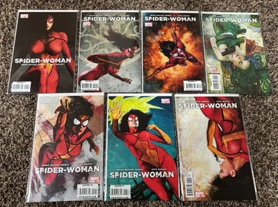 SPIDER-WOMAN 1-7 2009 ORIGIN 1-5 2005 MARVEL COMICS COMPLETE LOT - image 1 of 2