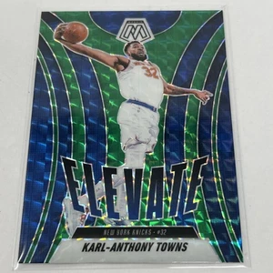 2024-25 Panini Mosaic Karl-Anthony Towns Green Prizm Elevate #22 - Bild 1 von 2