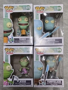 HULU - Solar Opposites - Funko Pop Jesse, Yumyulack, Korvo, & Terry Complete Set - Bild 1 von 1