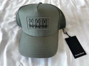 Psycho Bunny Men's Laurel Wreath Tacoma Trucker Cap Hat New With Tag! - Picture 1 of 8